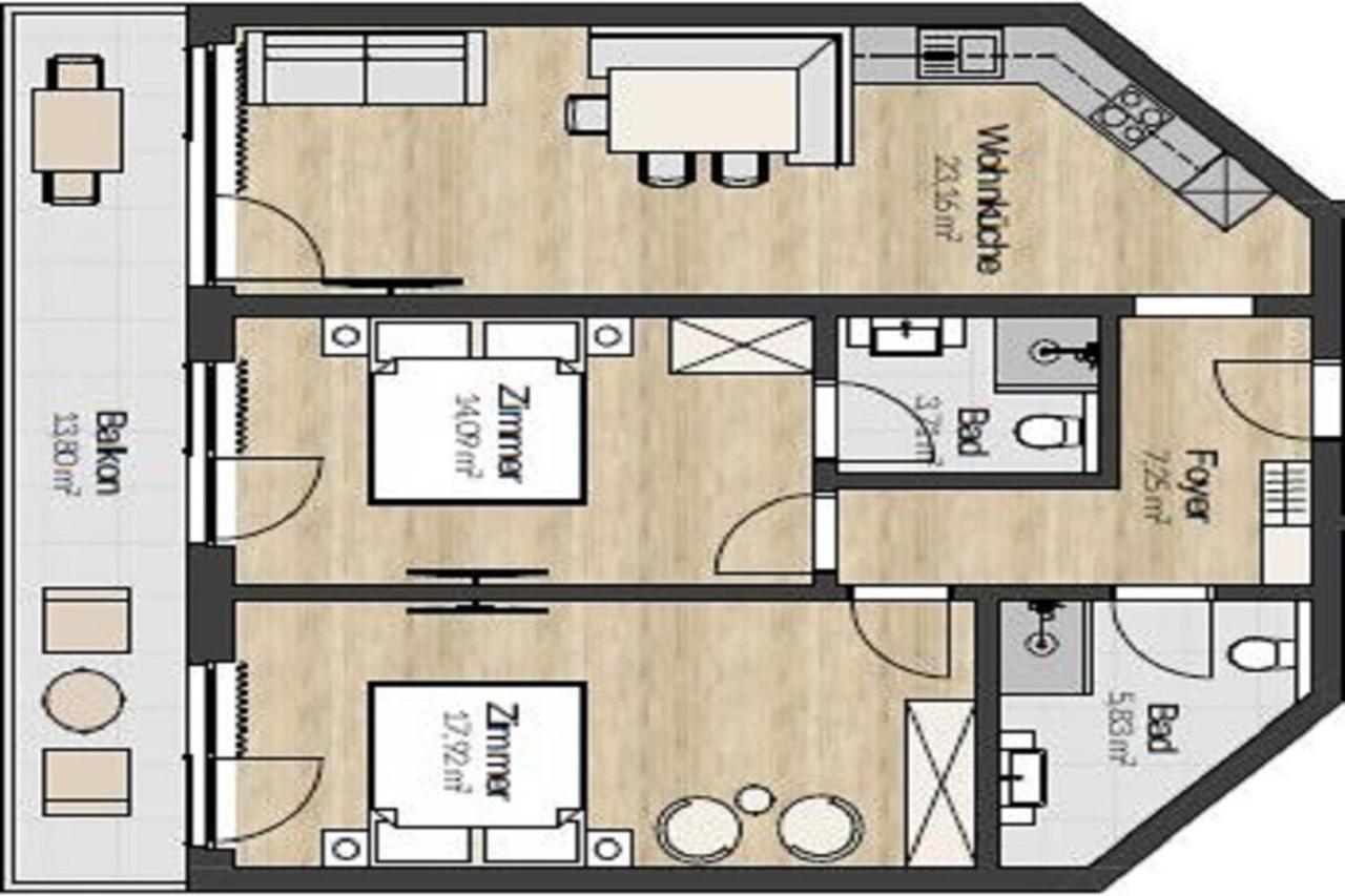 A Casa Granat Apartment เซิลเดน ภายนอก รูปภาพ