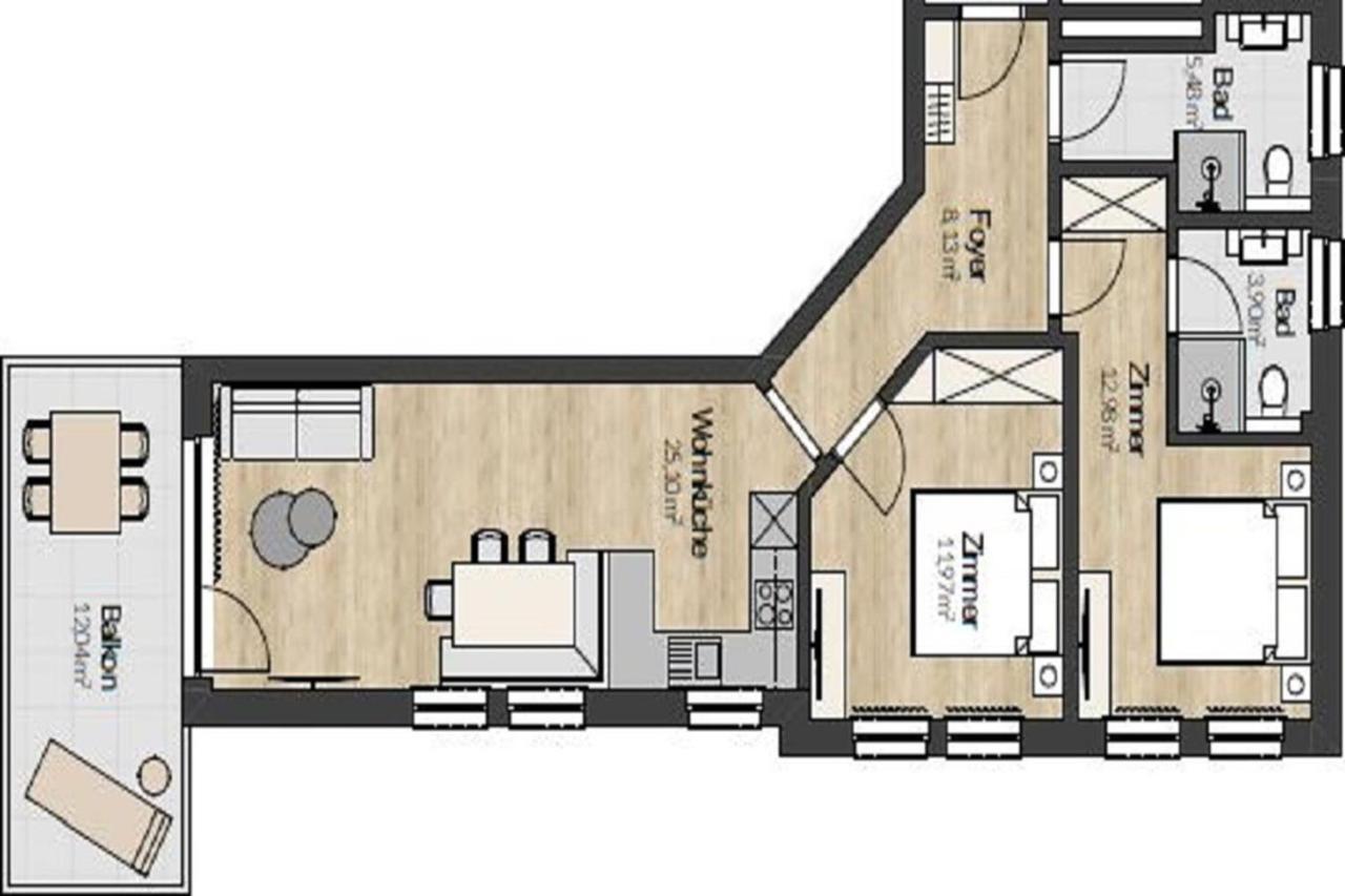 A Casa Granat Apartment เซิลเดน ภายนอก รูปภาพ